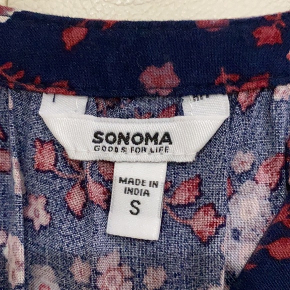 Sonoma floral sun dress Women’s small - Picture 4 of 8